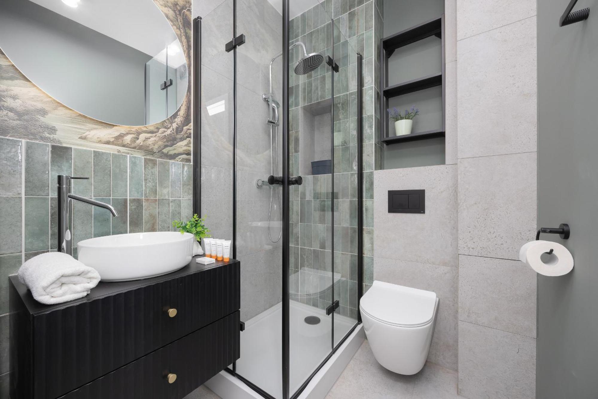 Elegancki Apartament Dla 4 Osob W Warszawie By Noclegi Renters Warszawa Eksteriør bilde